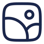Gallery Round SVG Icon